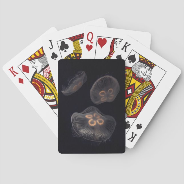 Baraja De Cartas Medusa Luna Nadando (Reverso)