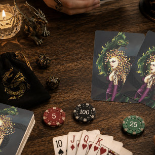 Baraja De Cartas Medusa Mitológica Mitología Griega Serpiente Gorgo