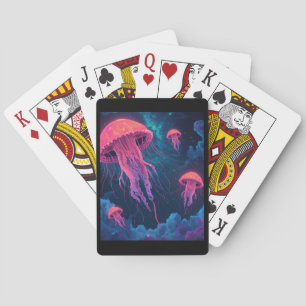 Baraja De Cartas Medusa Neon Cósmica