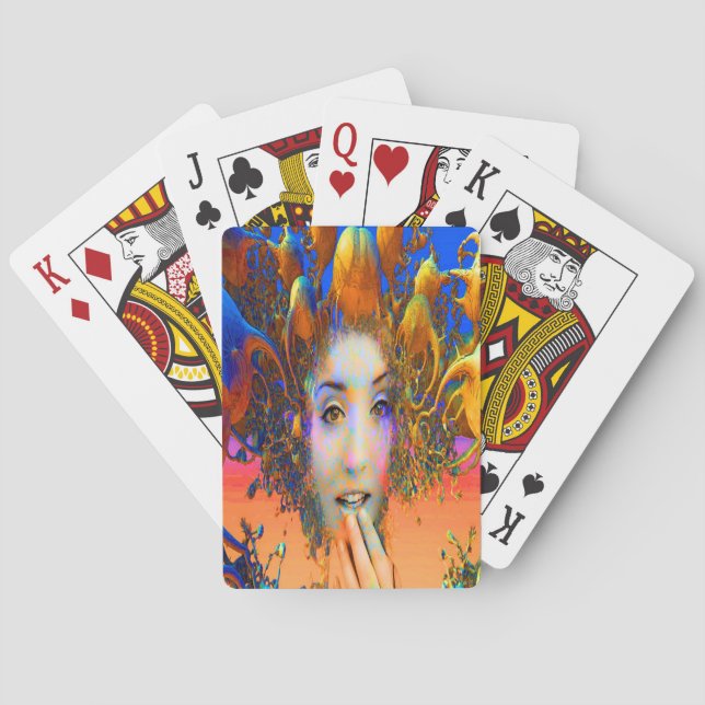 Baraja De Cartas Medusa Orgánico (Reverso)