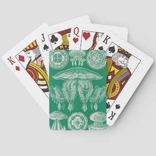 Baraja De Cartas Medusas, Discomedusae por Ernst Haeckel
