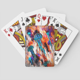 Baraja De Cartas Medusas Salto Eléctrico