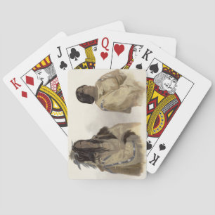Baraja De Cartas Mehkskeme-Sukahs, jefe Blackfoot y Tatsicki-Sto