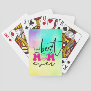 Baraja De Cartas Mejor Diseño del Día de la Madre-63344