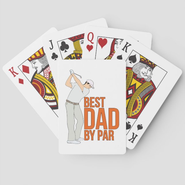 Baraja De Cartas Mejor Papá Por Par (Reverso)