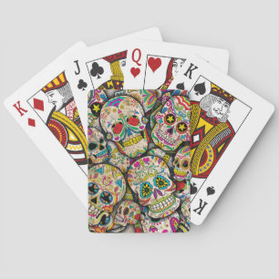 Baraja De Cartas Mejor patrón de cráneo de azúcar en venta