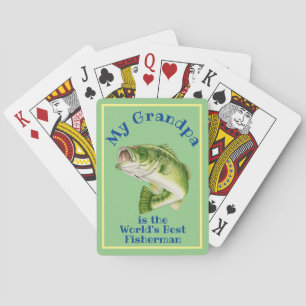 Baraja De Cartas Mejor Pescador del Mundo