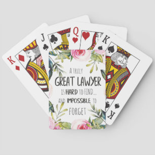 Baraja De Cartas Mejor regalo para abogados Gran idea de regalo par