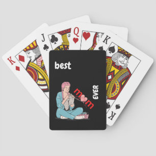 Baraja De Cartas mejor tejedor de mamá nunca 38