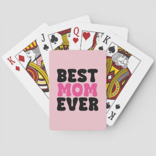Baraja De Cartas Mejor tifotografía de mamá de todos los tiempos