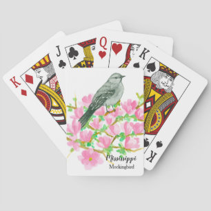 Baraja De Cartas Melolia Tree Misisipi Flores Souvenir
