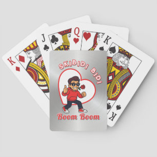 Baraja De Cartas Meme de San Valentín Skibidi Bidi Boom Boom - Dibu