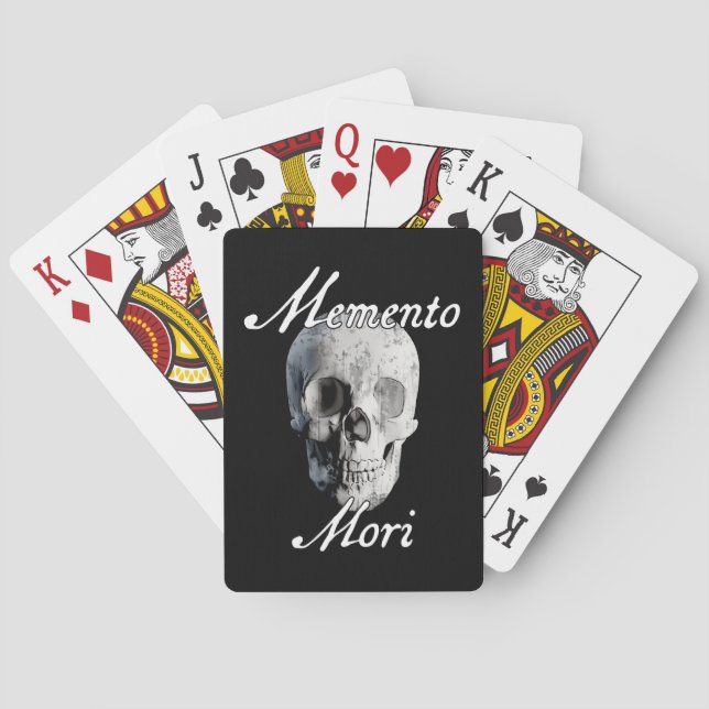 Baraja De Cartas Memento Mori (Reverso)