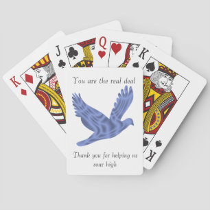 Baraja De Cartas Mensaje de Agradecimiento al Empleado Querido Pája