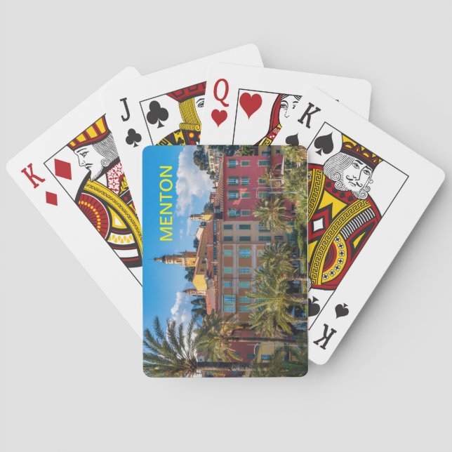 Baraja De Cartas Menton (Reverso)