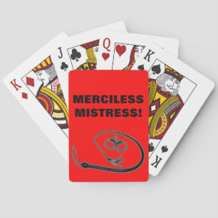 BARAJA DE CARTAS MERCILESS MISTRESS!