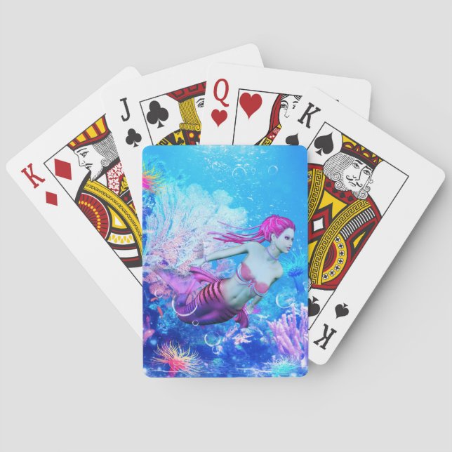 Baraja De Cartas Mermaid (Reverso)