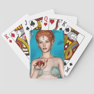 Baraja De Cartas Mermaid oceánico