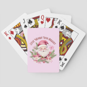 Baraja De Cartas Merry y Bright - Santa Rosa