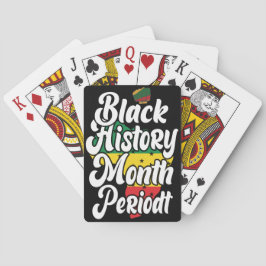 Baraja De Cartas Mes de la Historia Negra Febrero Melanin Sista Bru