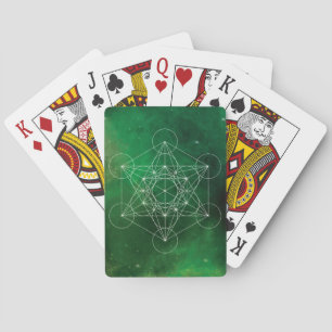 Baraja De Cartas Metatrón, chakra, zen, geométrico sagrado, ángel