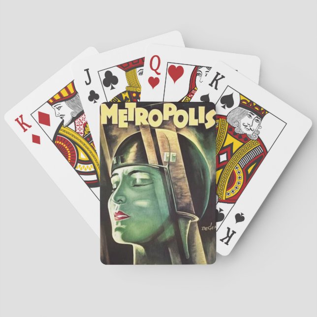 Baraja De Cartas Metropolis (Reverso)