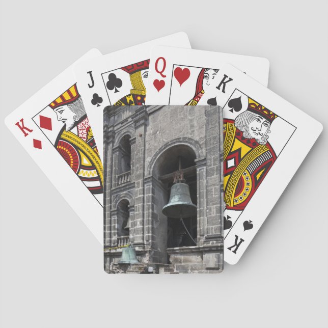 Baraja De Cartas México, Ciudad de México, Zócalo. Las Torres Camar (Reverso)