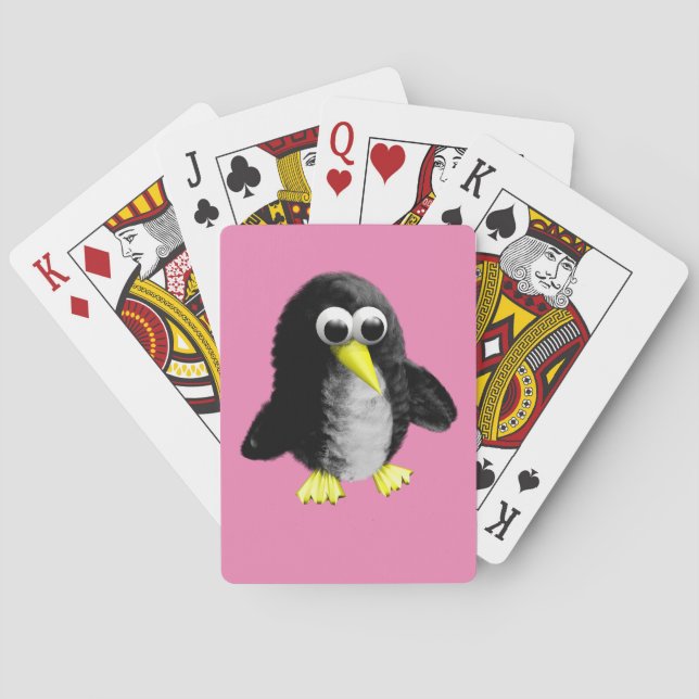 Baraja De Cartas Mi amigo el pingüino (Reverso)
