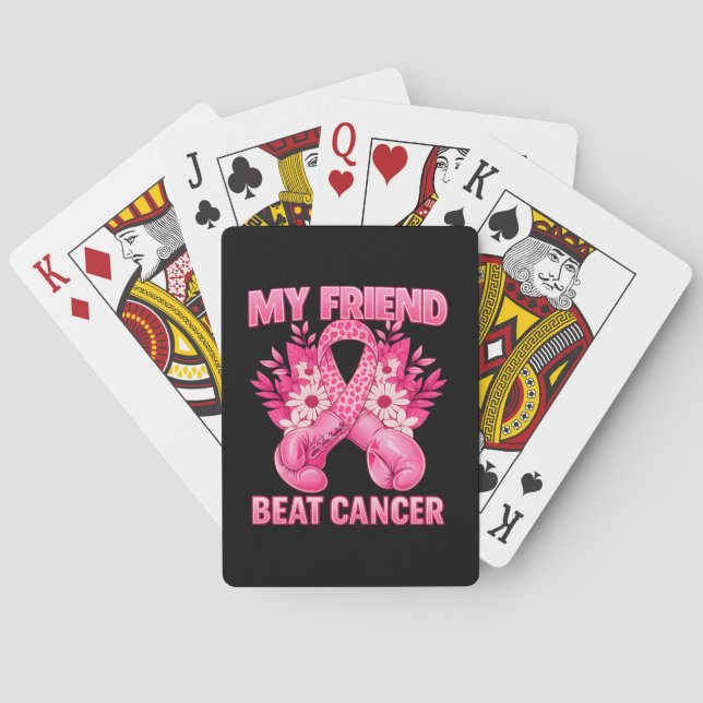 Baraja De Cartas Mi amigo venció el cáncer (Reverso)