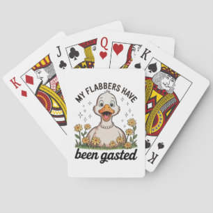 Baraja De Cartas Mi asombro ha sido burlado con humor sarcástico de