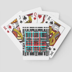 Baraja De Cartas Mi Diseño de Laberinto Cuadrado