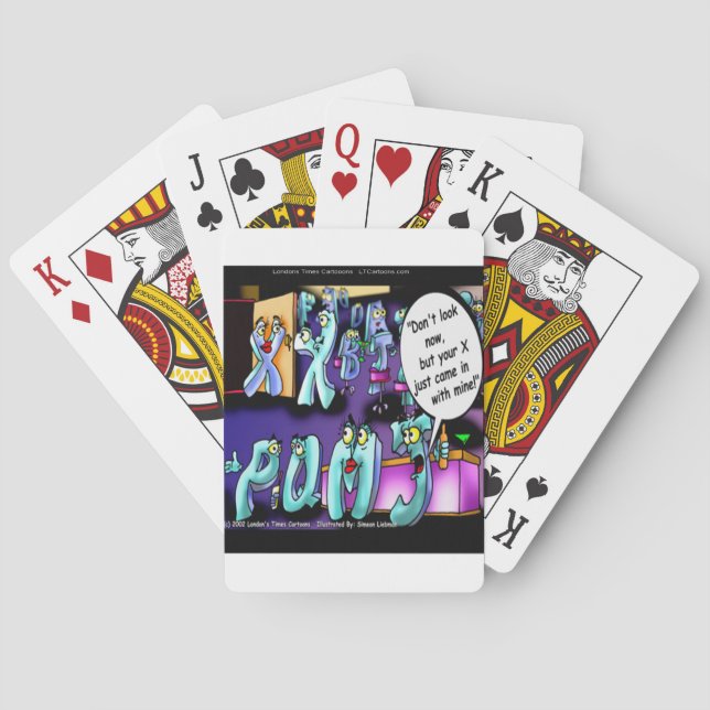 Baraja De Cartas Mi Ex y Tu Ex Divertido (Reverso)
