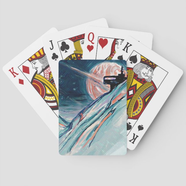 Baraja De Cartas Mi futuro hogar en el espacio (Reverso)