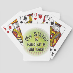 Baraja De Cartas Mi Hermana Es Un Gran Trato.
