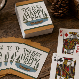 Baraja De Cartas Mi lugar feliz Lago Deerwood