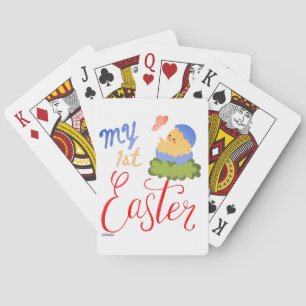 Baraja De Cartas MI PRIMER regalo divertido de pollo de huevo de Pa