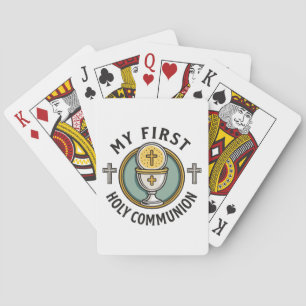 Baraja De Cartas Mi primera comunión sagrada Eucaristía 1ª cristian