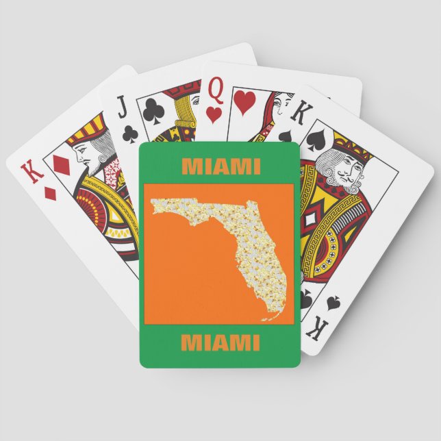 BARAJA DE CARTAS MIAMI (Reverso)