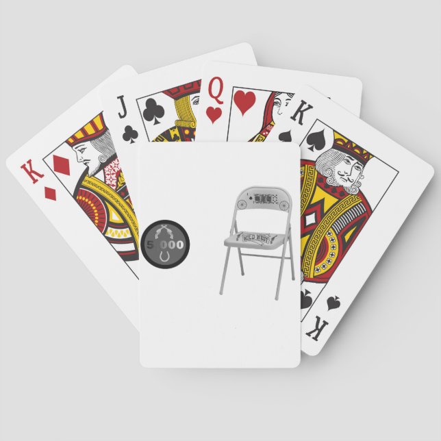 Baraja De Cartas Microprocesador y una silla (Reverso)