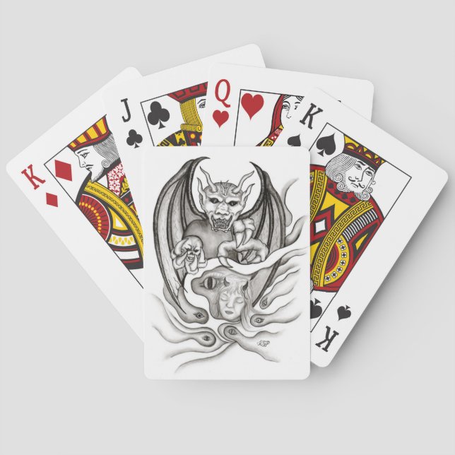 Baraja De Cartas Midnight Dream - Devils (Reverso)