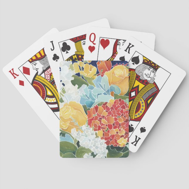 Baraja De Cartas Midnight Florals II (Reverso)