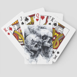 Baraja De Cartas Midnight Phantom Skull