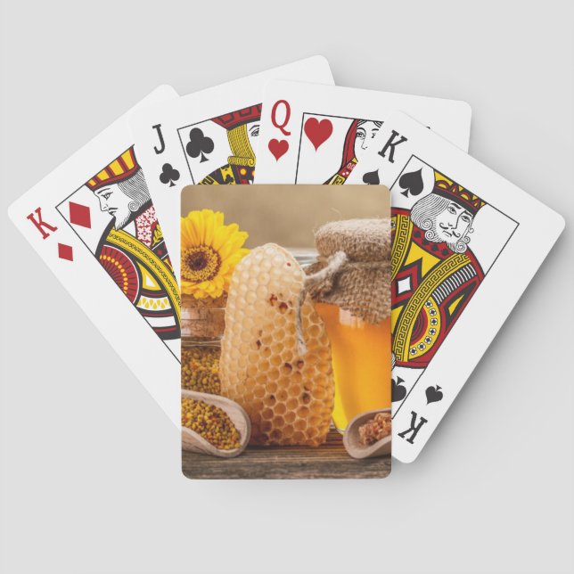 Baraja De Cartas Miel (Reverso)