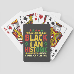 Baraja De Cartas Mientras sea negro, soy histórico
