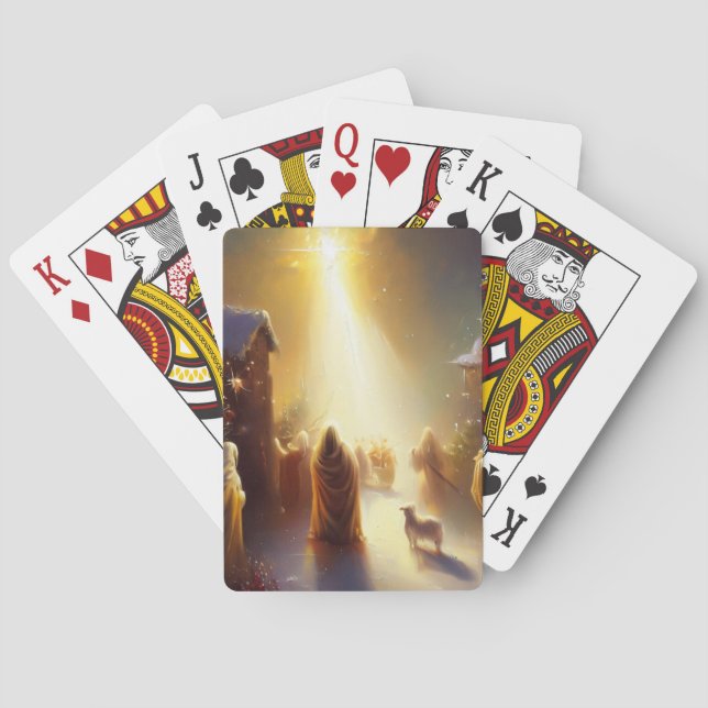 Baraja De Cartas Milagro de navidades (1) (Reverso)