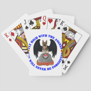 Baraja De Cartas Military Working Dogs M.W.D.
