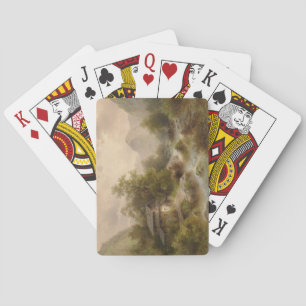 Baraja De Cartas Mill en una corriente de montaña (por Albert Riege