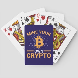 Baraja De Cartas Mine Your Own Crypto Bitcoin Mining, BTC 
