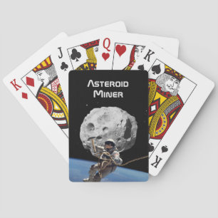 Baraja De Cartas Minero asteroide