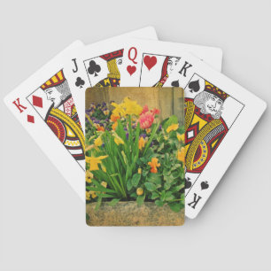 Baraja De Cartas Mini Springtime Garden